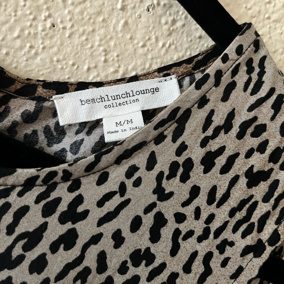 Beachluchlounchge  Animal Print Back Cut Out  Midi Dress - Picture 3 of 5